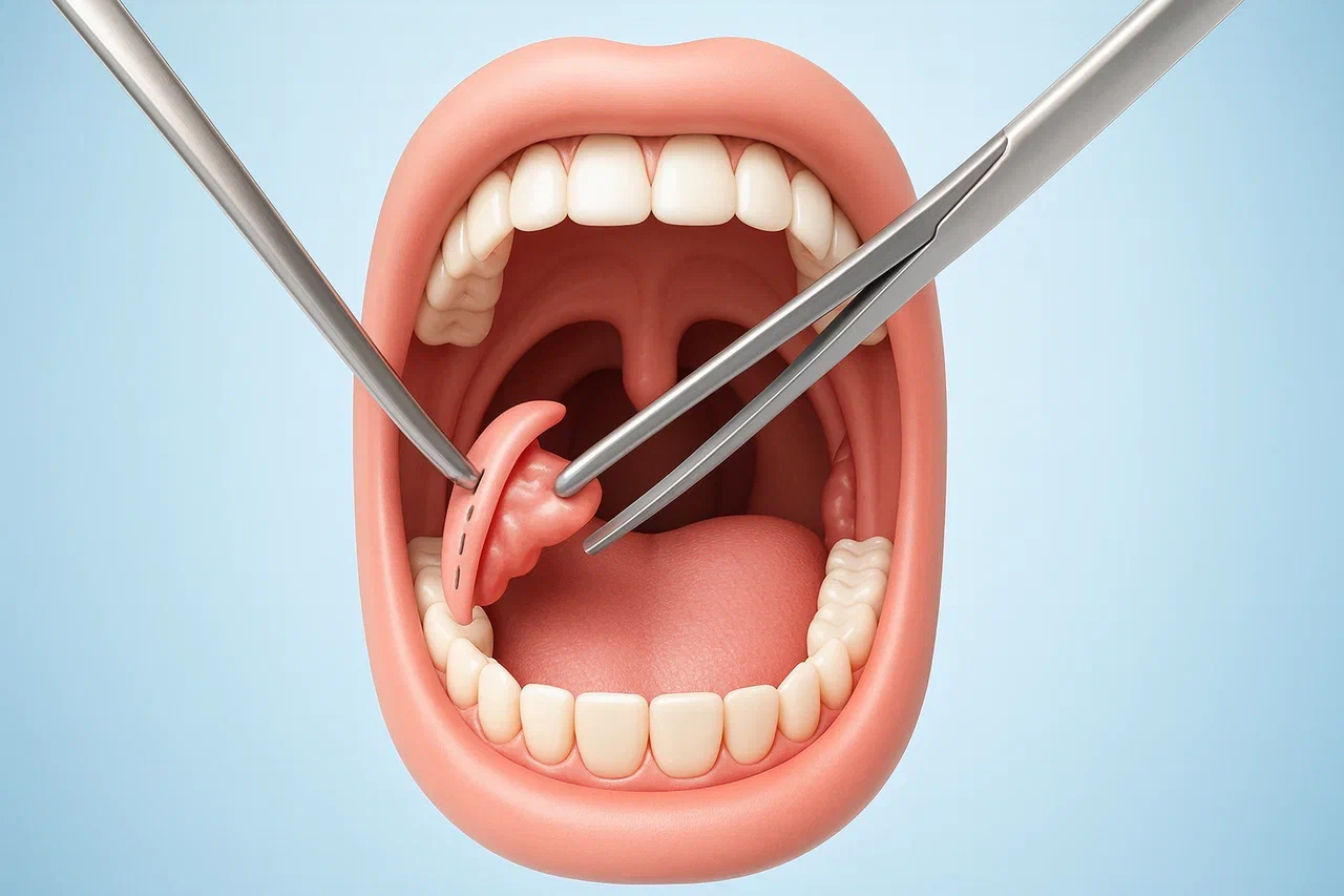 Тонзилэктомиядан кейінгі минет